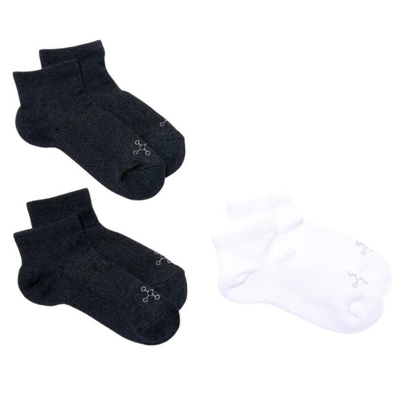 Tommie Copper Unisex Set of 3 UltraTemp & Ultraguard Ankle Socks MEDIUM (222) - Picture 1 of 4